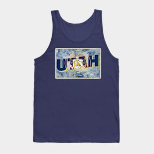 Utah vintage style retro souvenir Tank Top